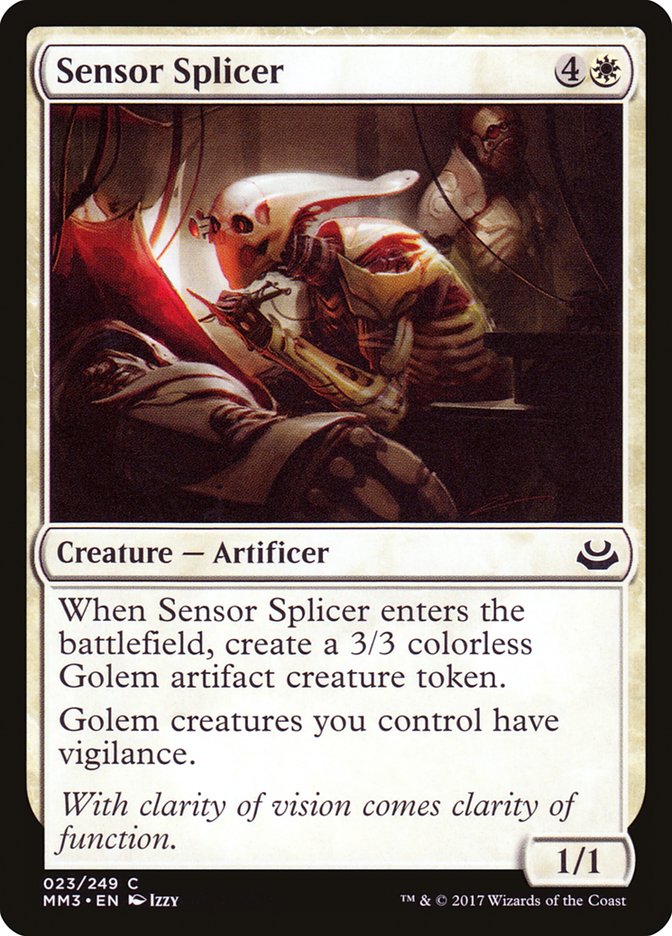Sensor Splicer, Modern Masters 2017 Card Art
