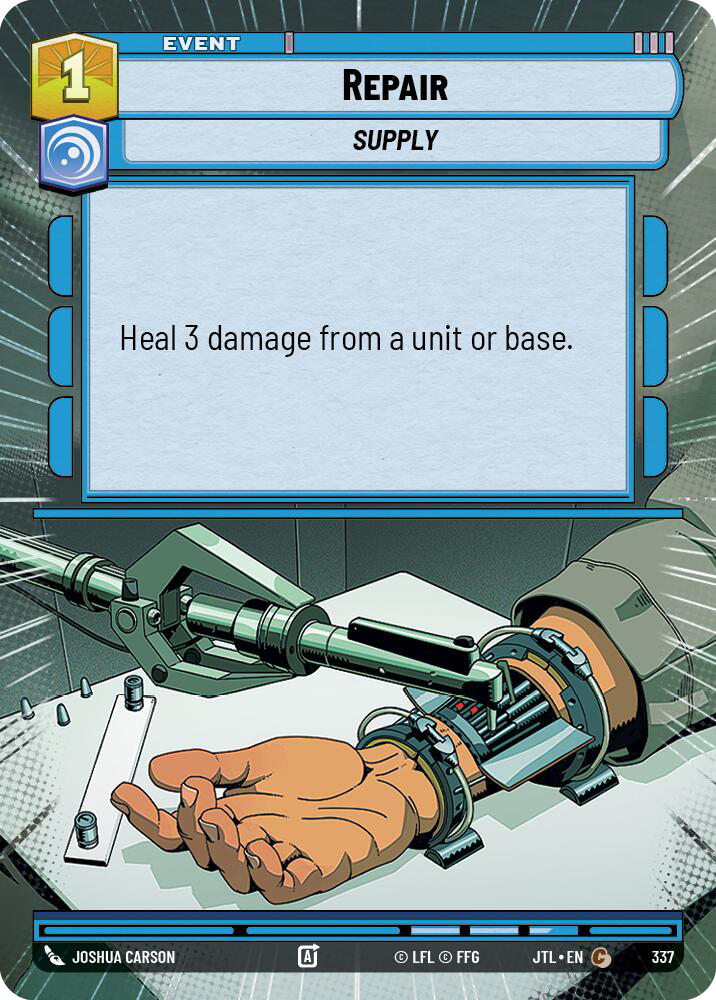 Repair, Jump to Lightspeed Card Art