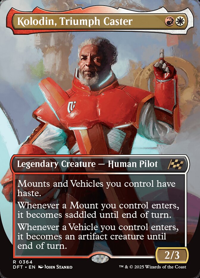 Kolodin, Triumph Caster, Aetherdrift Card Art