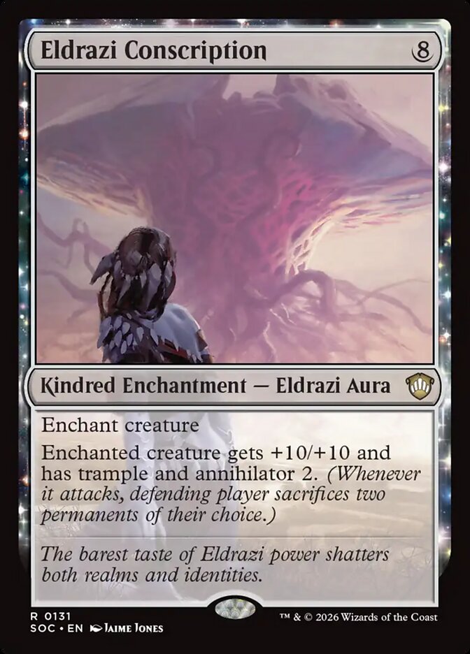 Eldrazi Conscription, Secrets Of Strixhaven Commander Card Art