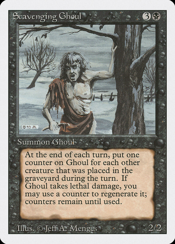 Scavenging Ghoul, Revised edition Card Art