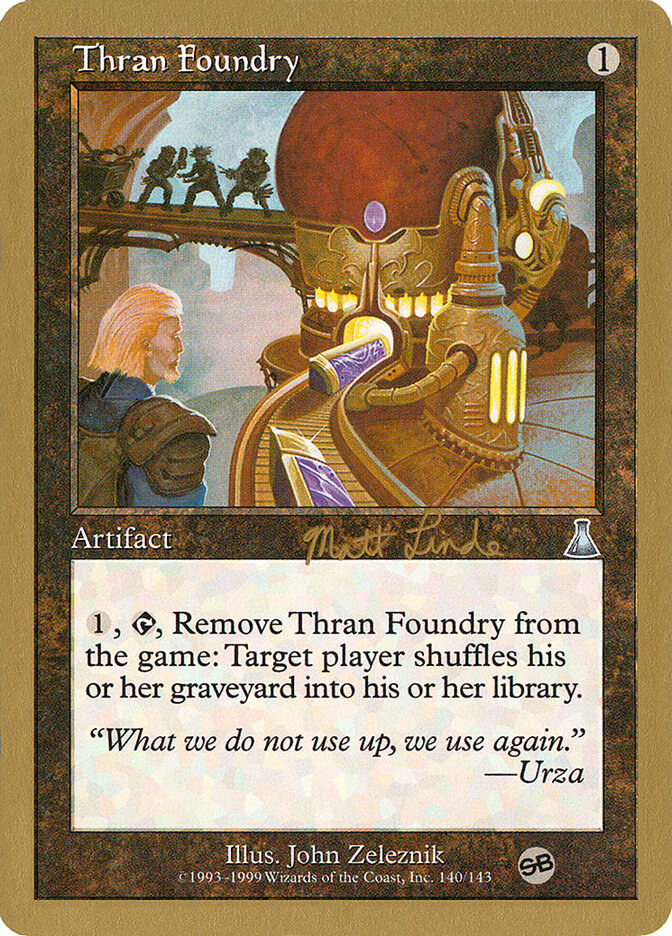 Thran Foundry, World Championship Decks 1999 Card Art