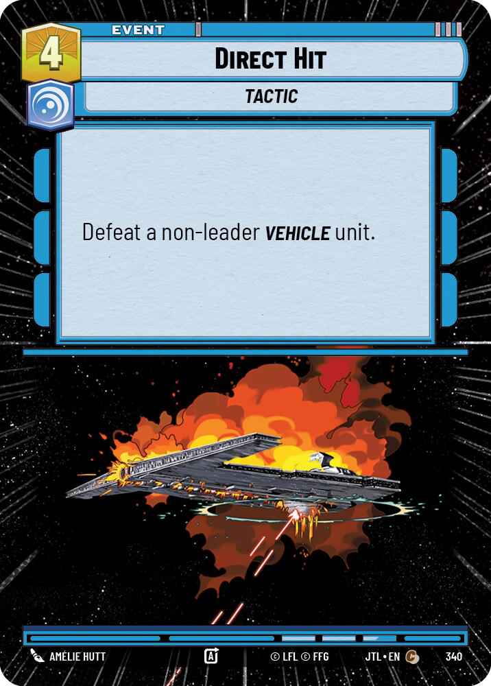 Direct Hit, Jump to Lightspeed Card Art