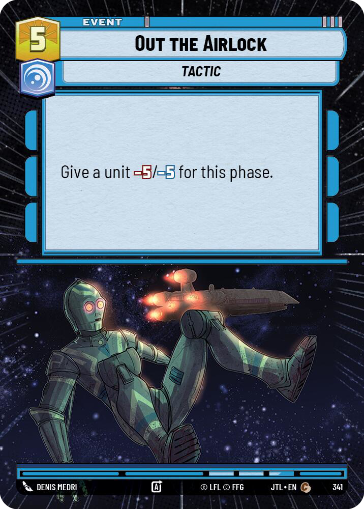 Out the Airlock, Jump to Lightspeed Card Art