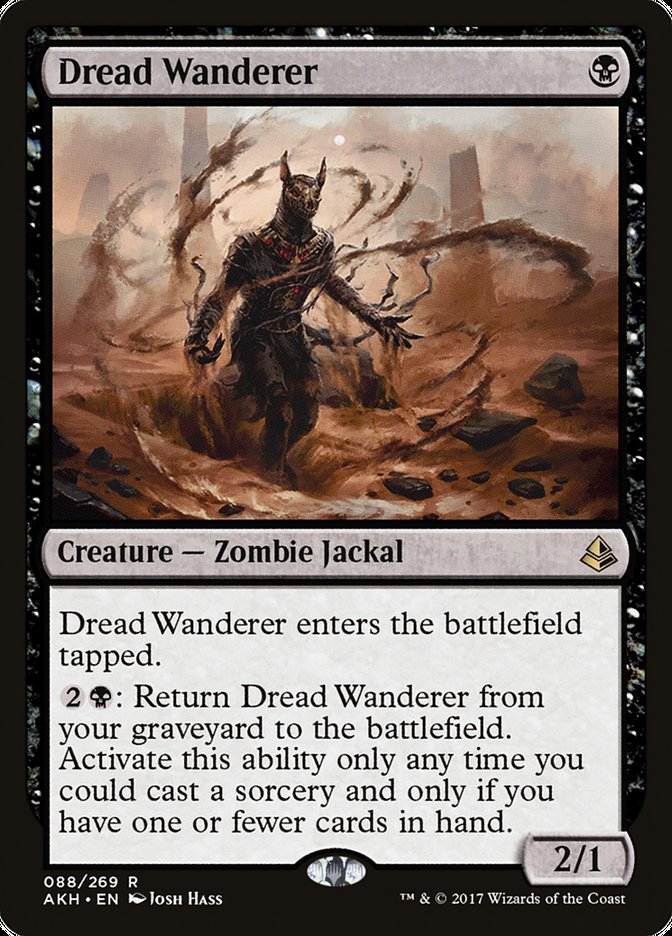 Dread Wanderer, Amonkhet Card Art
