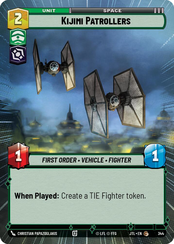 Kijimi Patrollers, Jump to Lightspeed Card Art