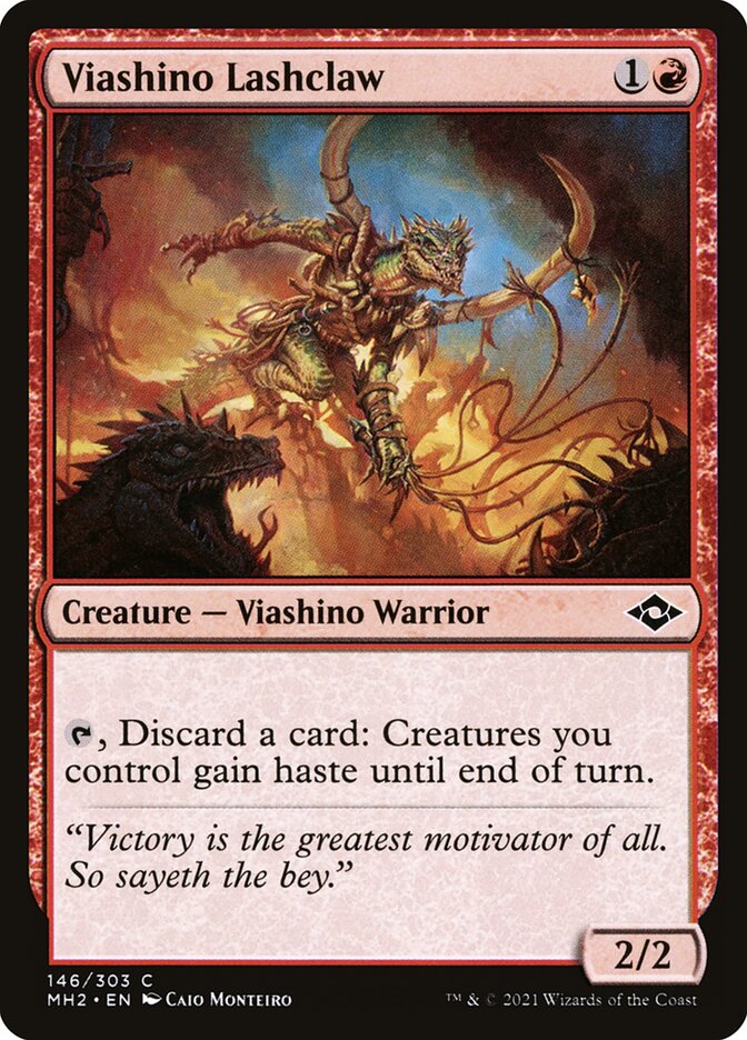 Viashino Lashclaw, Modern horizons 2 Card Art