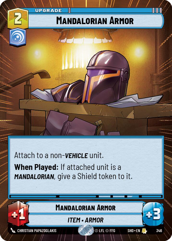 Mandalorian Armor - Hyperspace Foil