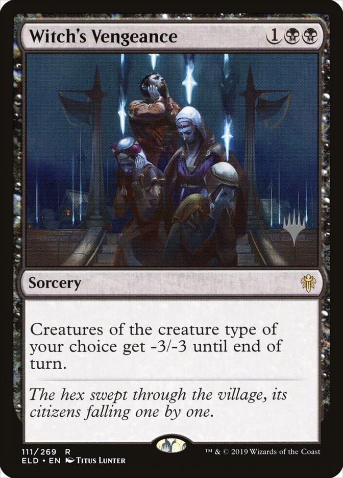 Witch's Vengeance, Throne Of Eldraine Promos Card Art