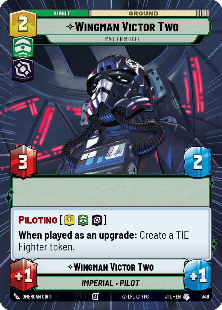 Wingman Victor Two, Mauler Mithel, Jump to Lightspeed Card Art