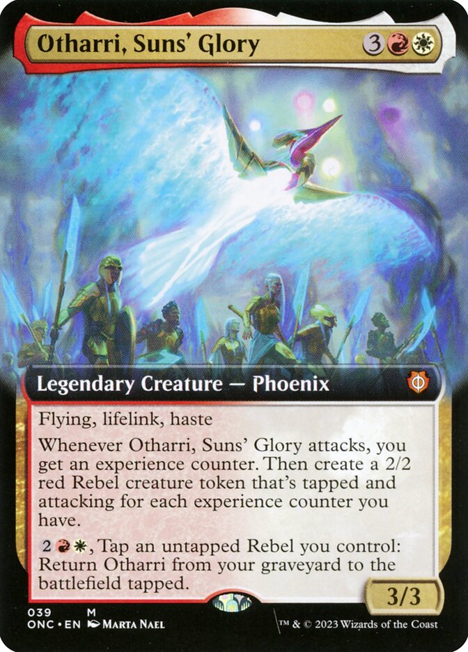 Otharri, Suns' Glory, Phyrexia: All Will Be One Commander Card Art