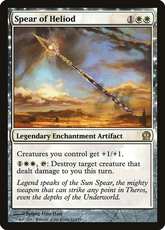 Spear of Heliod, Theros Card Art