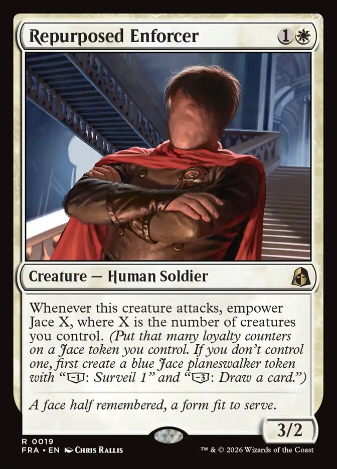 Repurposed Enforcer, Reality Fracture Card Art