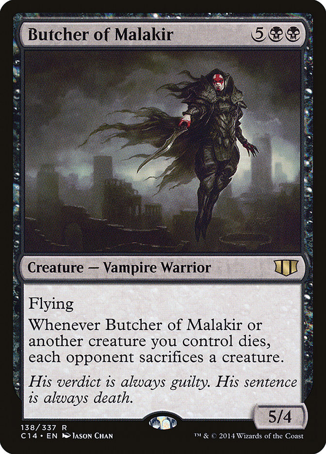 Butcher of Malakir, Commander 2014 Card Art