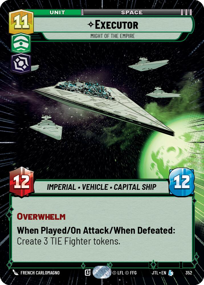 Executor, Might of the Empire - Hyperspace Foil