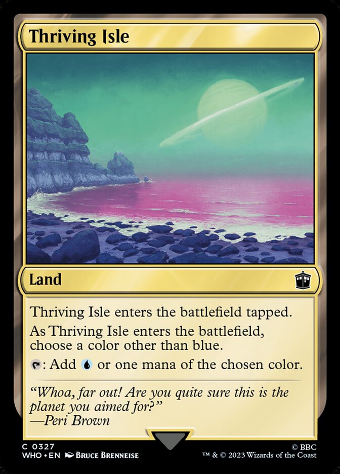 Thriving Isle, Doctor Who Card Art