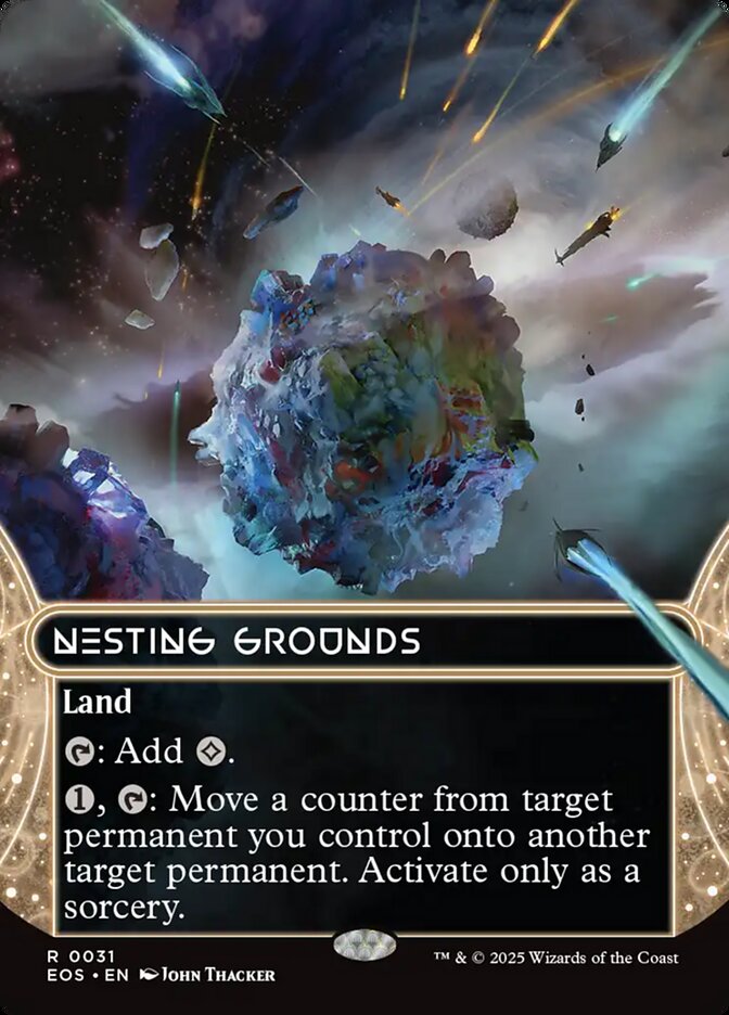 Nesting Grounds, Edge of eternities: stellar sights Card Art