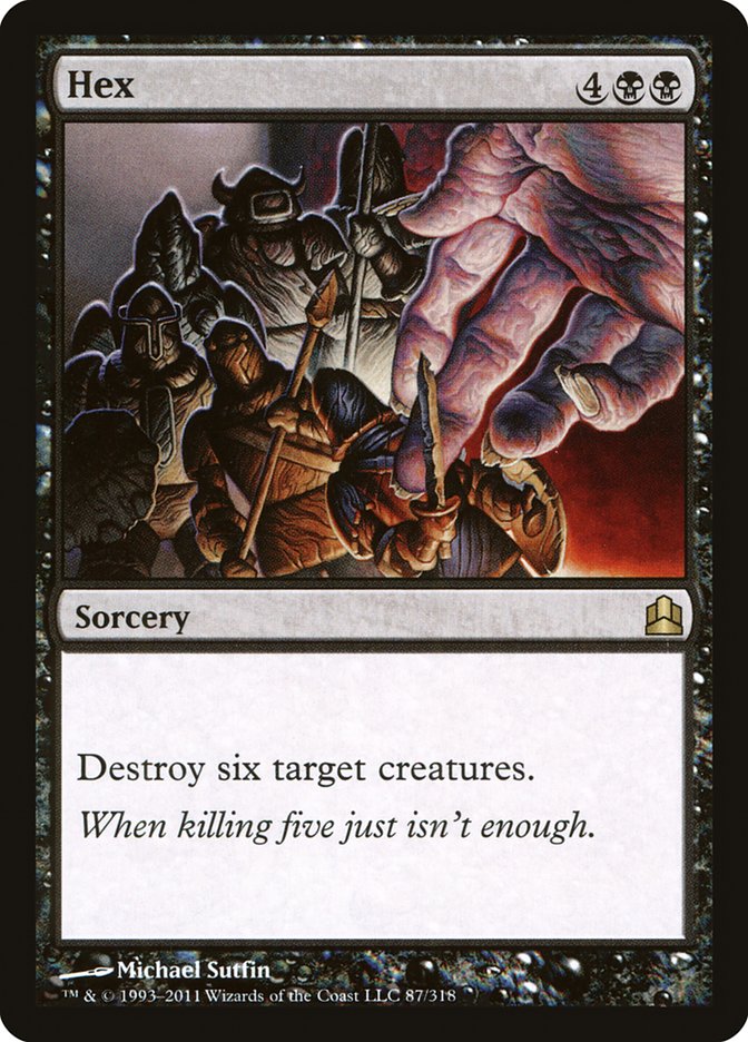 Hex, Commander 2011 Card Art