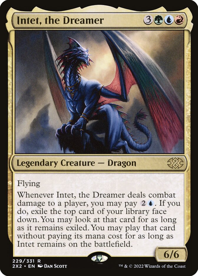 Intet, the Dreamer, Double masters 2022 Card Art