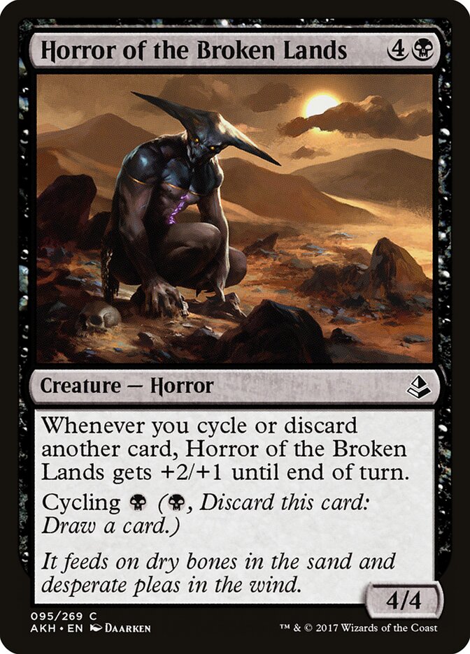 Horror of the Broken Lands, Amonkhet Card Art