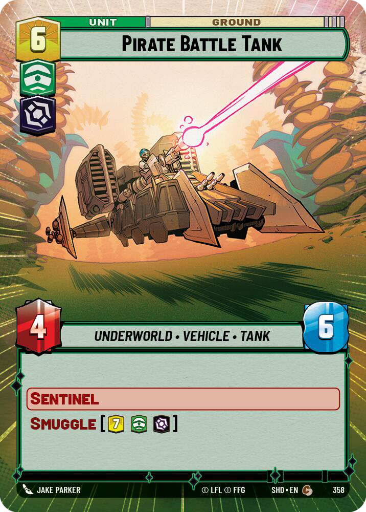 Pirate Battle Tank - Hyperspace Foil