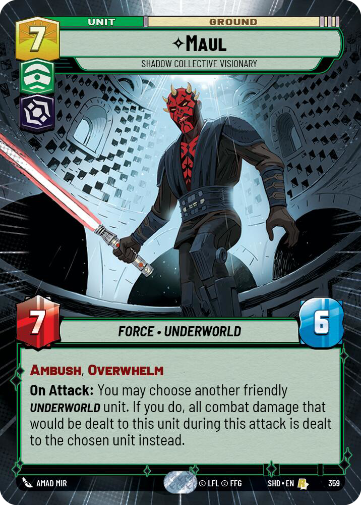 Maul, Shadow Collective Visionary - Hyperspace