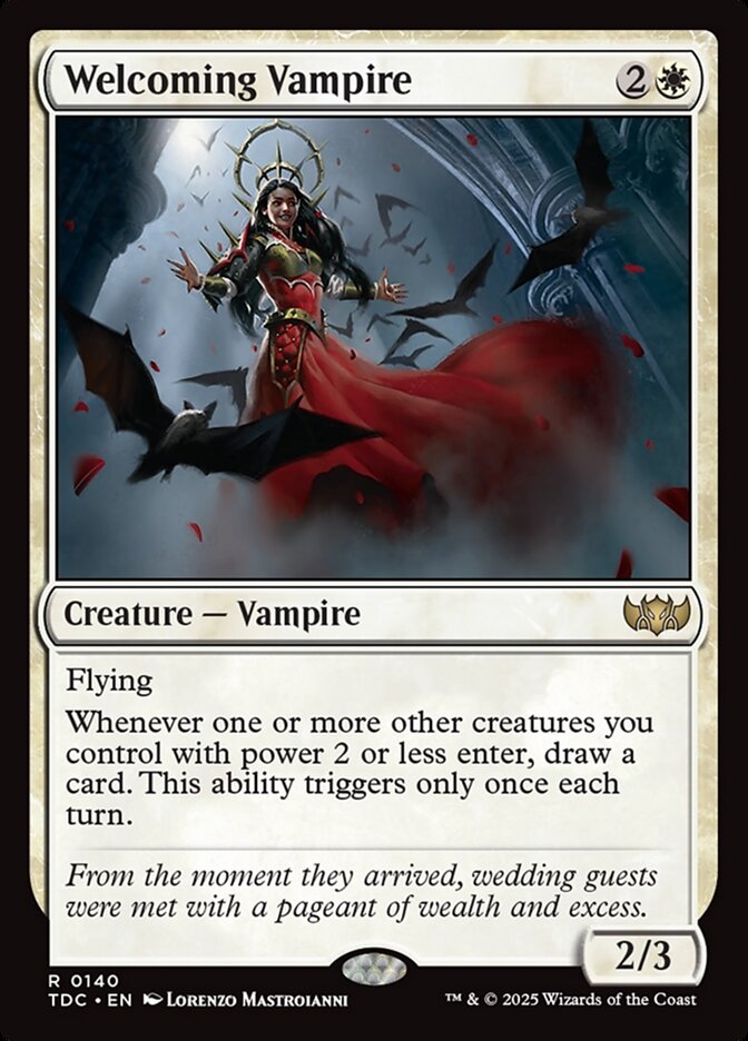 Welcoming Vampire, Tarkir: Dragonstorm Commander Card Art
