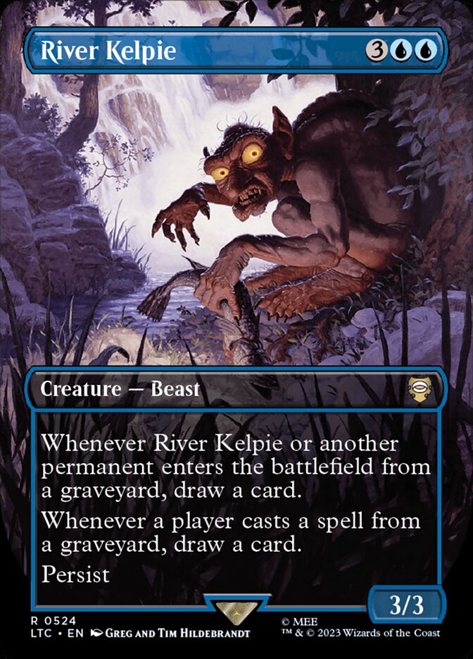 River Kelpie, Tales Of Middle-Earth Commander Card Art