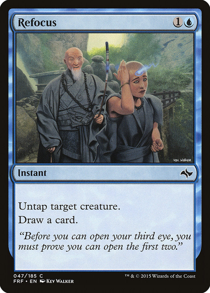 Refocus, Fate reforged Card Art