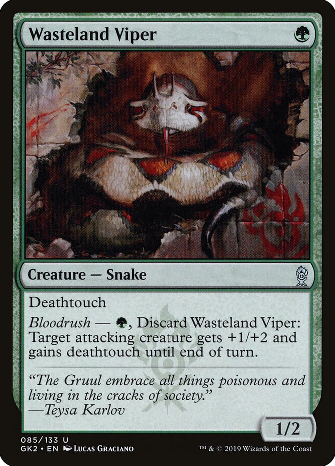 Wasteland Viper, Rna Guild Kit Card Art