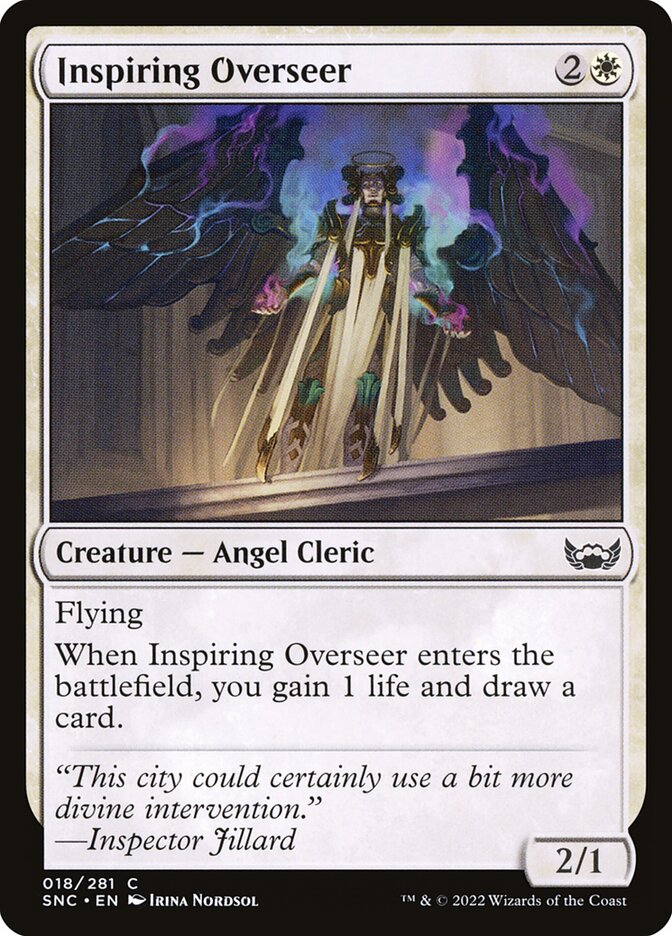 Inspiring Overseer, Streets Of New Capenna Card Art