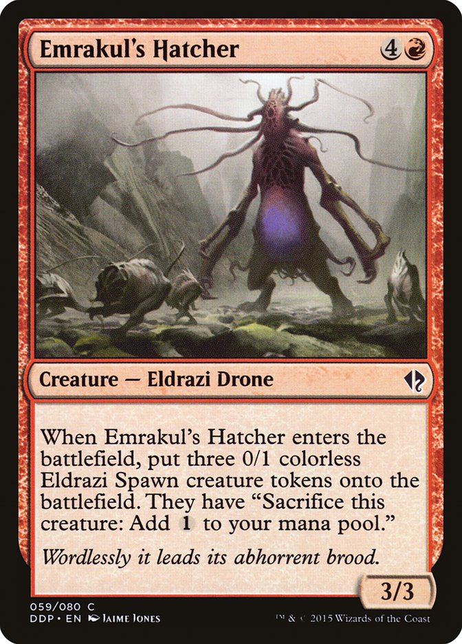 Emrakul's Hatcher, Duel Decks: Zendikar Vs. Eldrazi Card Art