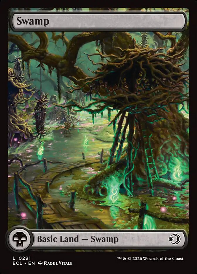 Swamp, Lorwyn Eclipsed Card Art