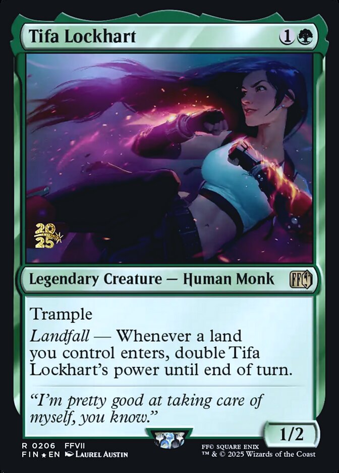 Tifa Lockhart, Final Fantasy Promos Card Art
