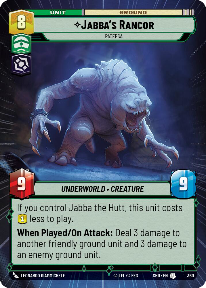 Jabba's Rancor, Pateesa - Hyperspace