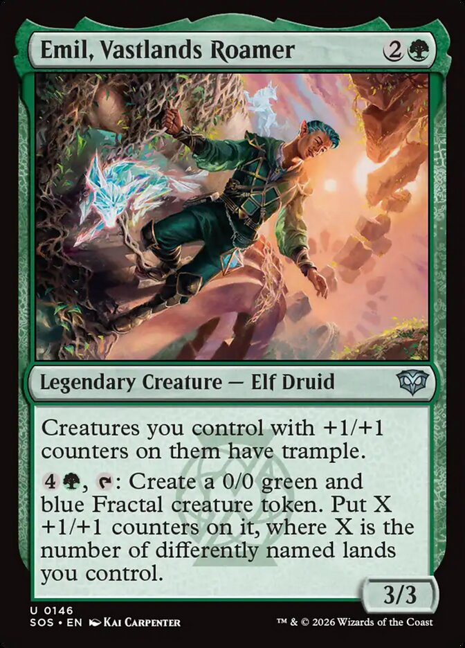 Emil, Vastlands Roamer, Secrets Of Strixhaven Card Art