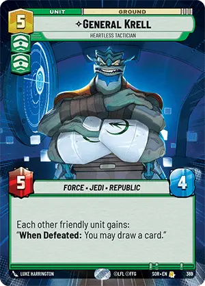 General Krell, Heartless Tactician - Hyperspace