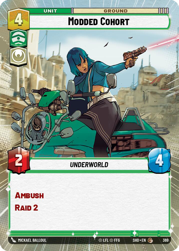 Modded Cohort, Shadows of the Galaxy Card Art