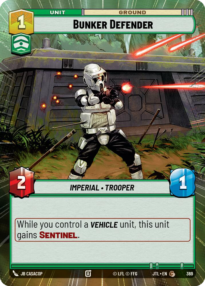 Bunker Defender, Jump to Lightspeed Card Art