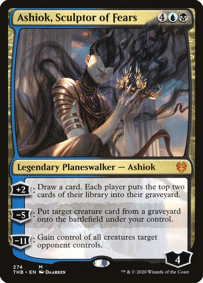 Ashiok, Sculptor of Fears, Theros beyond death Card Art