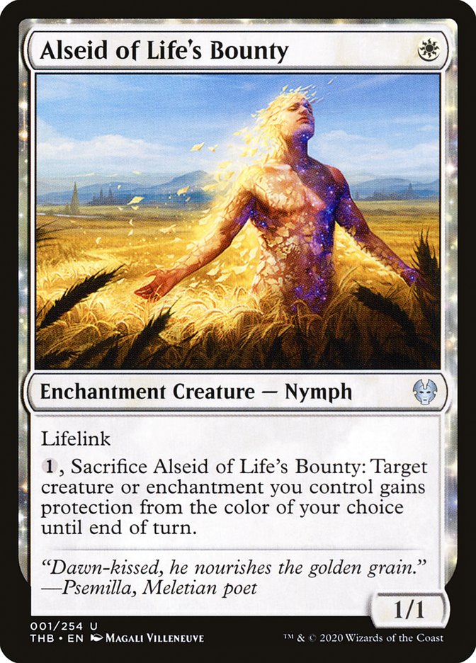 Alseid of Life's Bounty, Theros beyond death Card Art