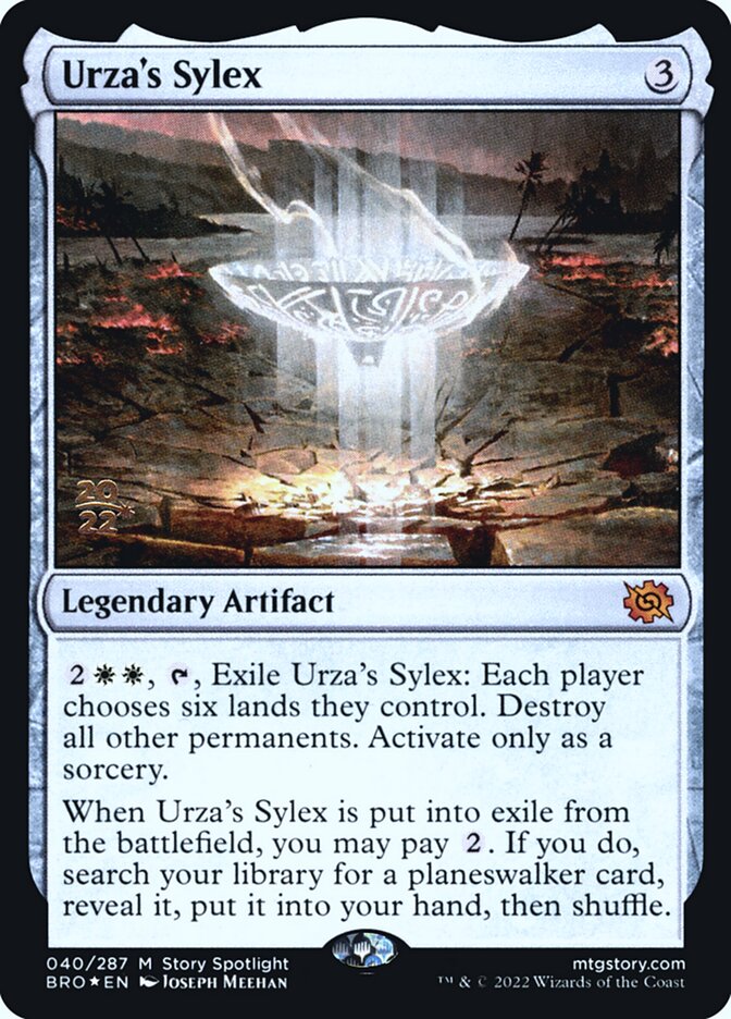 Urza's Sylex, The Brothers' War Promos Card Art