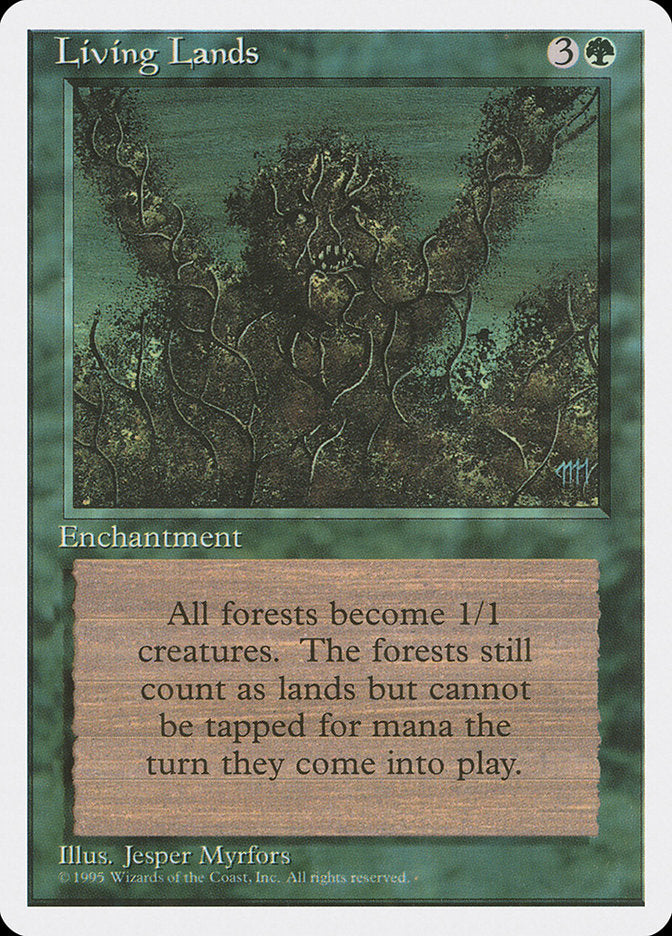 Living Lands, Fourth edition Card Art