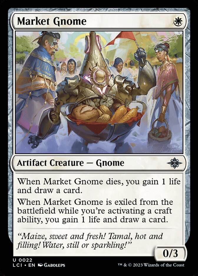 Market Gnome, The lost caverns of ixalan Card Art