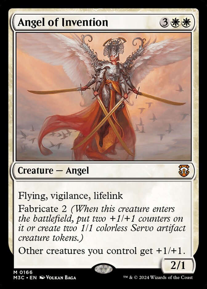 Angel of Invention, Modern horizons 3 commander Card Art