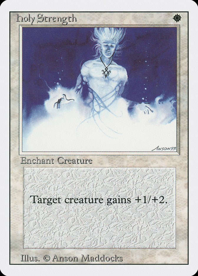 Holy Strength, Revised edition Card Art