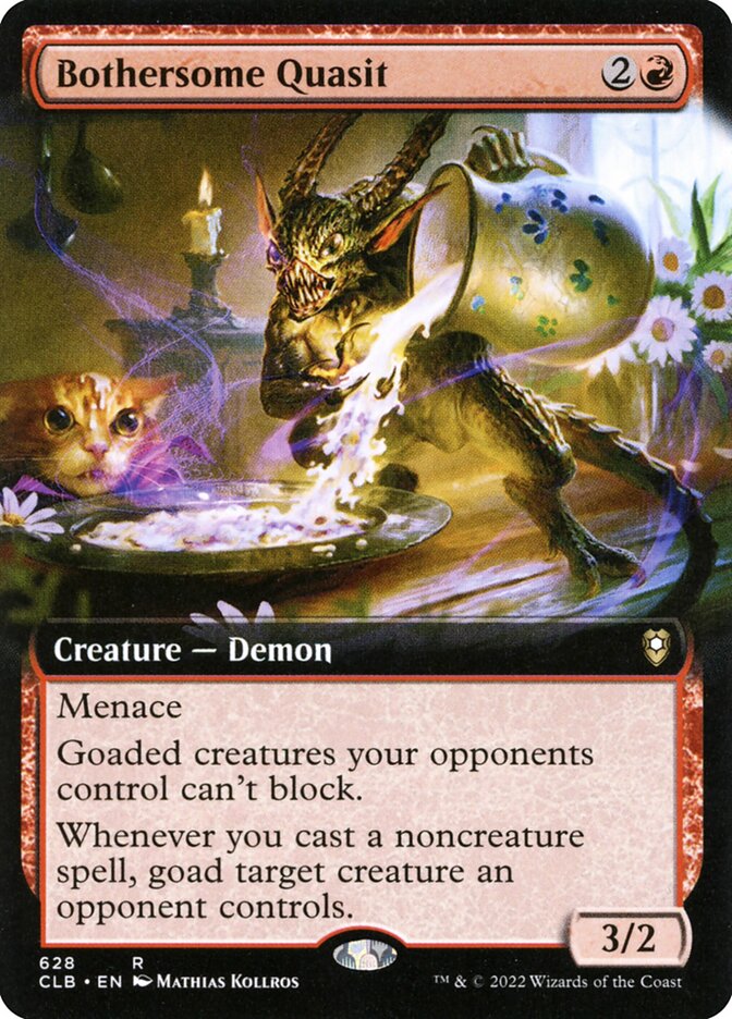 Bothersome Quasit, Commander Legends: Battle For Baldur'S Gate Card Art