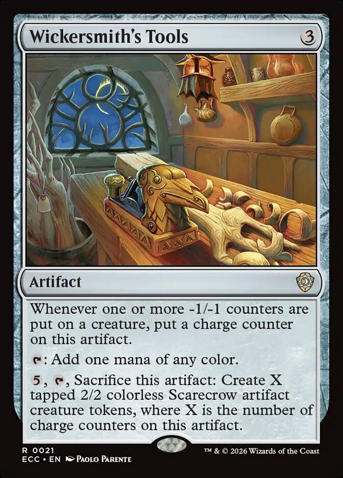 Wickersmith's Tools, Lorwyn Eclipsed Commander Card Art