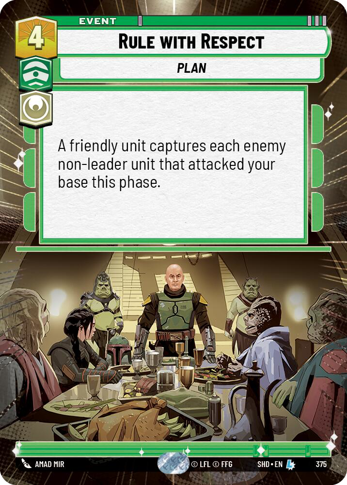 Rule with Respect, Shadows of the Galaxy Card Art