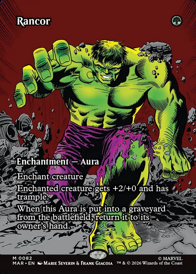Rancor, Marvel Universe Card Art